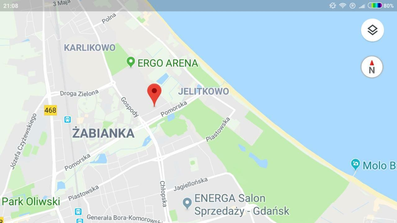 Mieszkanie Jelitkowo Gdansk Exterior foto